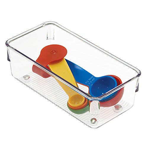Organizador de Pratos IDESIGN 2 (Plástico - Transparente) InterDesign - Organizadores de gavetas para casa - plástico, transparente