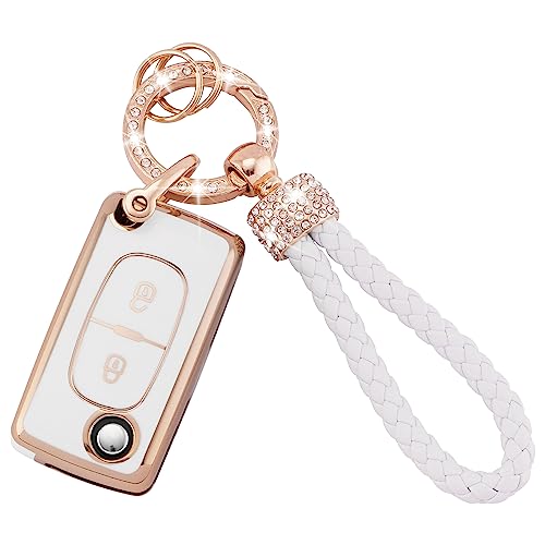 Capa para Chave de Coche PEUGEOT 107/207/307/308 Koaudb - Porta-chaves - chave, coche, peugeot
