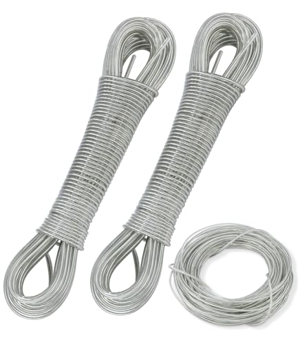 Fita para Varão de Secagem de Roupa 40 M Cuerda tendedero Exterior, - Secadores e cabides - 40m, aço, exterior