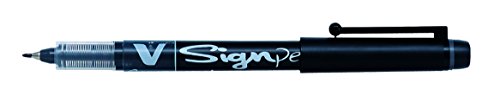 Caneta de Tinta Permanente PILOT V Sign Vermelho Pilot - Canetas - tinta permanente, design elegante, ponta de fibra, traço médio