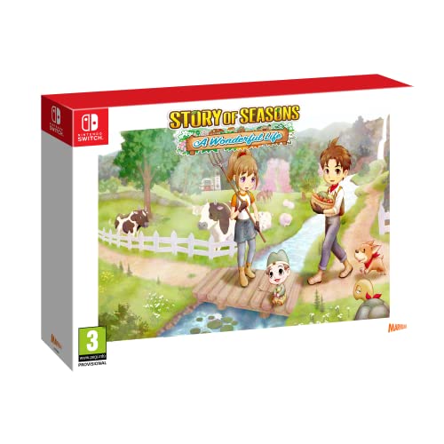 Jogo Nintendo Switch Story Of Seasons: A Wonderful Life (Edição Limitada) MERIDIEM - Software de jogos de vídeo - jogo, nintendo switch, story of seasons, edição limitada, acao e aventura