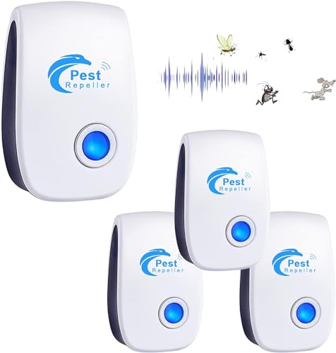 Repelente Ultrassónico de Insetos Ecológico 4 Unidades PUTAII - Controle de pragas - ultrassónico, ecológico, insetos