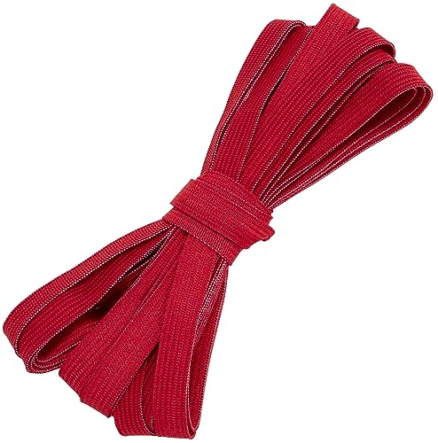Fita Elástica Plana Trenzada 5M X 10Mm Aerzetzix AERZETIX - Enfeites e acabamentos - fita elástica, plana, trenzada, 5m, 1,0mm