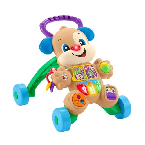Andarilho FISHER PRICE Primeiros Passos Cão (Idade Mínima Recomendada: 1 ano) Mattel - Brinquedos para bebês e equipamentos de atividades - primeiros passos, cão, 1 ano