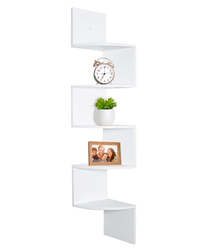 Estante de Parede EDIHOME Branco (MDF - 123x19.2x40 cm) SHANGLI DONSAN INTERNATIONAL TRADING CO., LTD. - Prateleiras de parede e ledges - branco, MDF, 123x19.2x40 cm, 3 kg