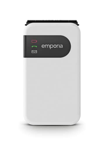 Telemóvel Emporia SIMPLICITYglam.4G | Branco Emporia - Telemóveis - sim, flash incorporado, branco, 12 teclas