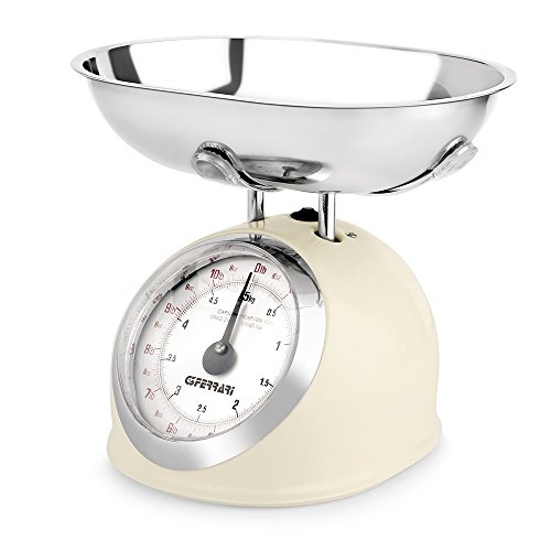 Balança de Cozinha FERRARI G20003 (Capacidade: 5 kg - Precisão: 1 g) G3 Ferrari - Balanças de medição - 5 kg, 1 g, função de tara, metal