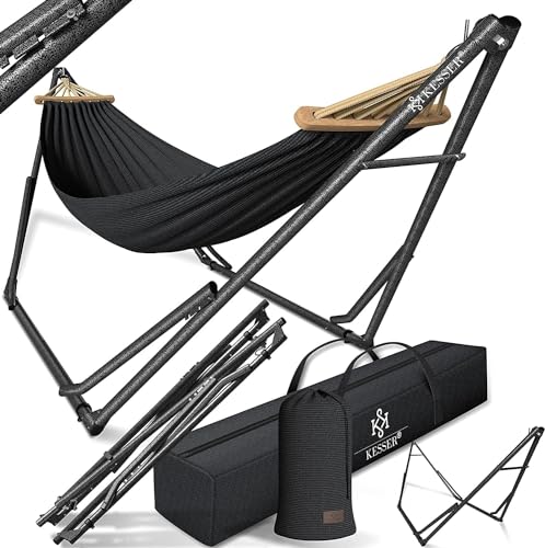 Maca para Campismo KESSER 1000 (Cinzento - Algodão) KESSER - Móveis de exterior - camping, algodão, cinzento