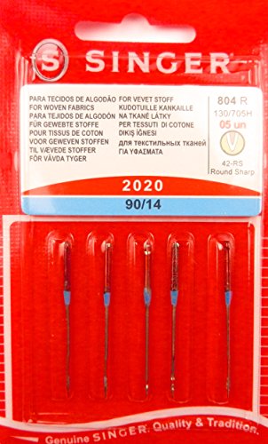 Acessório para máquina de costura SINGER 000-02-20 Hogar - Agulhas e ganchos - universal, preto, branco, 15 g
