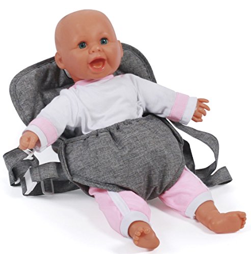 Bolsa para Bonecas BAYER Chic 2000 (Idade Mínima: 3 anos) Bayer Chic 2000 - Acessórios para bonecas e figuras de ação - estofamento macio, correias ajustáveis, bonecos até 55 cm