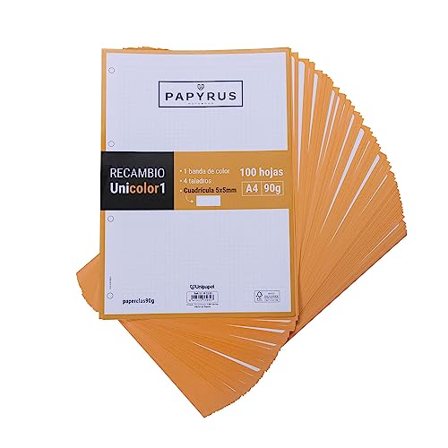 Recarga de Encadernação UNIPAPERS 53392252 Grafoplas del Noroeste,S.A. - Papel para fichários - recarga, encadernação, unipapers