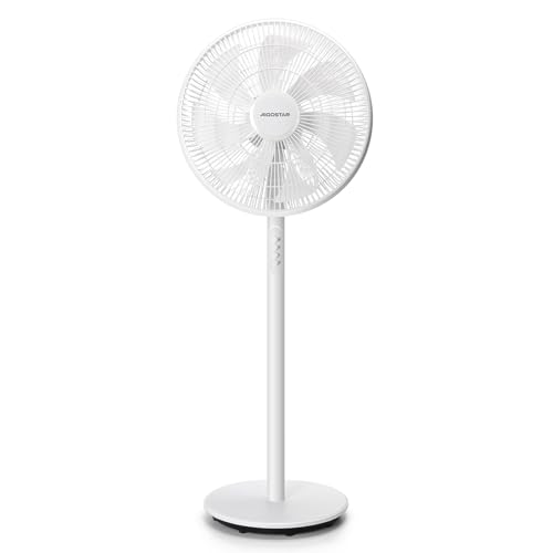 Ventoinha de Pé AIGOSTAR 30JLU (3 velocidades - 40 W - Diâmetro: 40 cm) Aigostar - Aquecimento, ventilação e ar condicionado - 3 velocidades, 40 W, diâmetro 40 cm, oscilação 80 graus