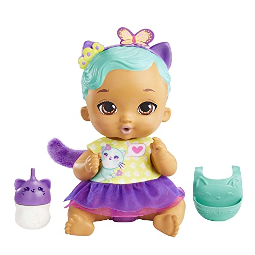 Boneca MATTEL My Garden Baby Kitten (Idade Mínima: 3 Anos) My Garden Baby - Brinquedos - boneca, 3 anos, vestido, biberão