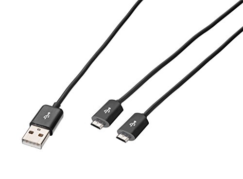 Cabo TRUST (USB - Micro USB B - Preto e Azul) Trust - Cabos de armazenamento e transferência de dados - usb, micro-usb b, preto e azul, led