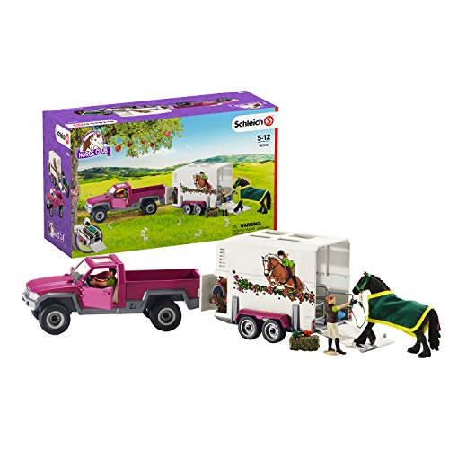 Conjunto de Brinquedos SCHLEICH 42346 (Idade Mínima Recomendada: 3 anos) Schleich - Conjuntos de brinquedos - conjunto, brinquedos, figuras, carrinho, betty, cavalo, vaca, espelho