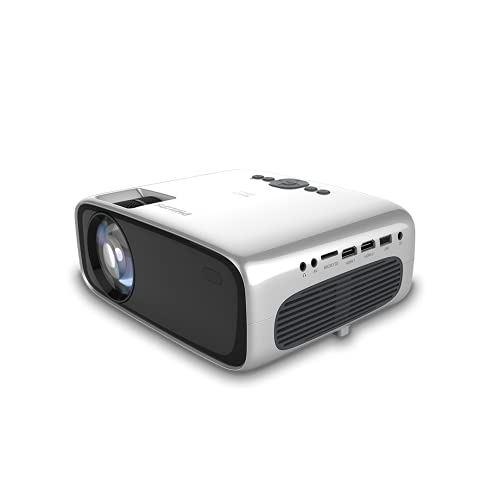 Projetor PHILIPS NPX645 (100 Lumens - WVGA - DLP) Philips - Projetores multimídia - 100 lumens, wvga, dlp, resolução 1280x800