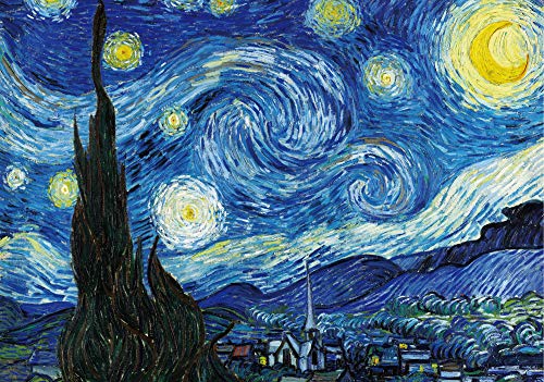 Puzzle 2D JOYDIVISION Noite Estrelada (1000 peças) Vaton Tech - Quebra-cabeças de encaixar - 1000 peças, cartão, impressão a cores, alta qualidade