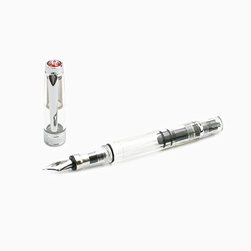 Caneta de Gel TWIST BIKE Diamond 580 Transparente (20 ml) TWSBI - Canetas - twist bike, diamond 580, 20 ml, ergonómica