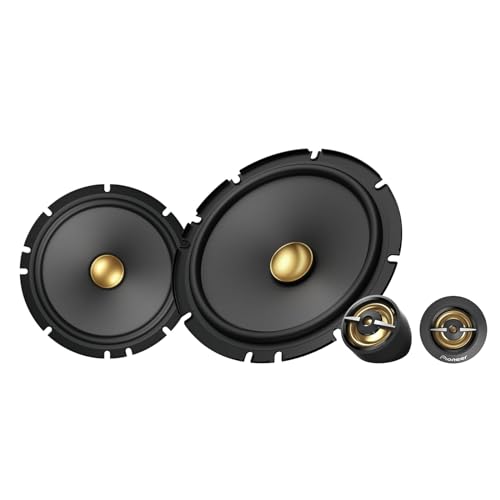 Colunas Auto PIONEER TS-A1601C (2 vias - 80 W) Pioneer - Alto-falantes de veículos automotivos - 80 W, 2 vias, auto, pioneer