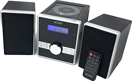 Aparelhos de Som DENVER MCA-230 (Preto - 2 x 20 W) Denver - Áudio - preto, 2 x 20 W