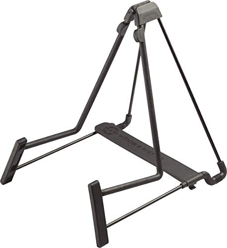 Suporte para Guitarra K&M 17580 | Preto König & Meyer - Acessórios para guitarra - suporte, guitarra, altura ajustável, braço, 10 kg