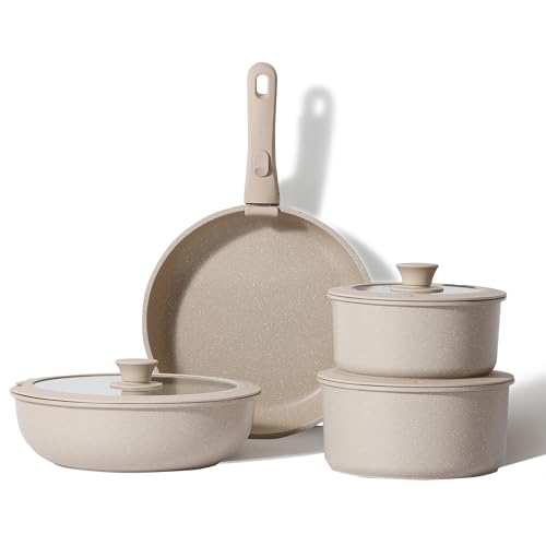 Conjunto de Panelas CAROTE (8 peças - 26 cm) CAROTE - Conjuntos de panelas - conjunto, panelas, carote, 8 peças, 26 cm