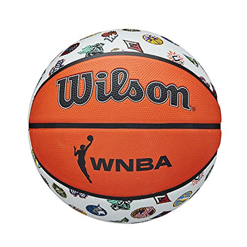 Bola de Basquetebol WILSON All Team (Tamanho 6) WILSON - Bolas de basquete - borracha, 8 polegadas, superfície lisa