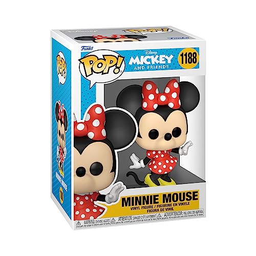 Figura FUNKO Pop Disney: Classics- Minnie Mouse Funko - Brinquedos - minnie mouse, disney classics, vinil, 9 cm