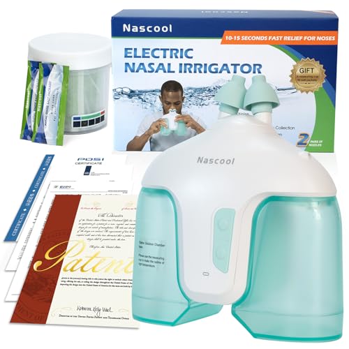 Acessório de Riego Nasal NASECOOL Verde Nascool - Cuidados respiratórios - riego nasal, verde