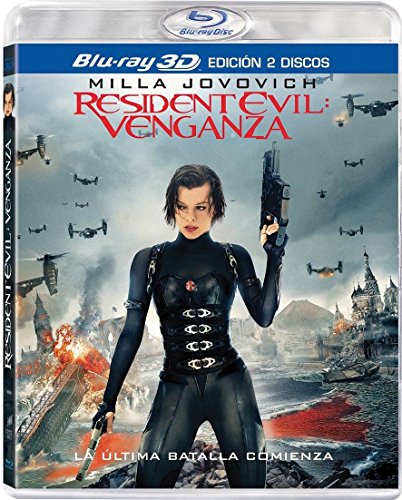 Resident Evil: Venganza (Edição em Espanhol) SONY PICTURES HOME ENTERTAINMENT Y CIA, SRC - Dvds e vídeos - resident evil, venganza, edição espanhol