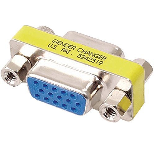 Cabo Interface/Adaptador VALUELINE GCHD-FF15P Valueline - Adaptadores de cabos de áudio e vídeo - vga, 15-pin d-sub, feminino, metal