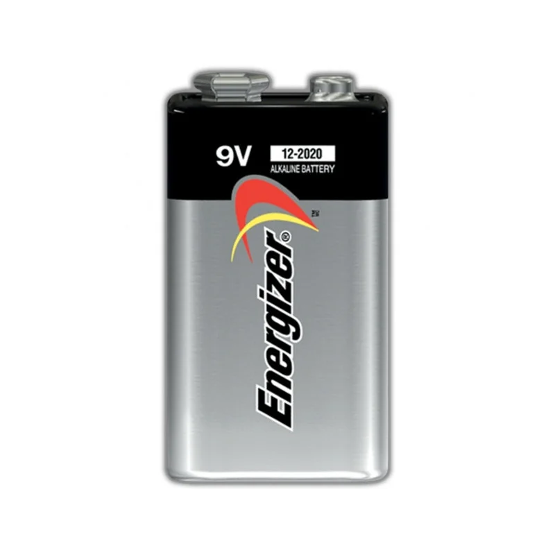 Pilhas Não Recarregáveis ENERGIZER E Block 9V Energizer - Baterias de uso geral - 9V, energia fidedigna, duram mais