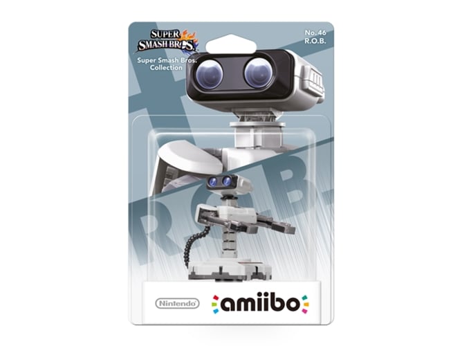 Figura de Ação SUPER MARIO BROS Smash Bros R.O.B. Nintendo - Acessórios para consoles de videogame - figura, ação, super mario bros, smash bros r.o.b., amiibo, interativo