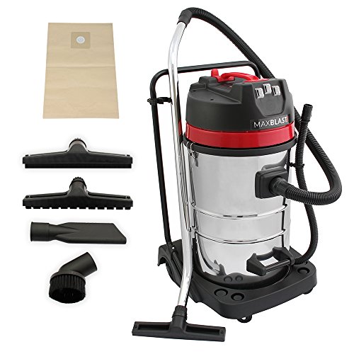 Aspirador sem Saco MAXBLAST MBX-80 (3000 W - 80 L) MAXBLAST - Aspiradores - 3000 W, 80 l, sem saco