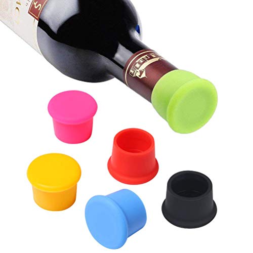 VPMKP - 006 Conjunto de 6 Silicone Stopper Vicloon - Rolhas de garrafa e conservadores - silicone, stopper, conjunto