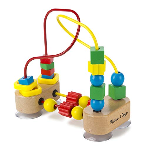 Jogo de Tabuleiro MELISSA & DOUG 1st Bead Maze (3 anos) Melissa & Doug - Brinquedos - labirinto, contas coloridas, 3 anos, habilidades motoras