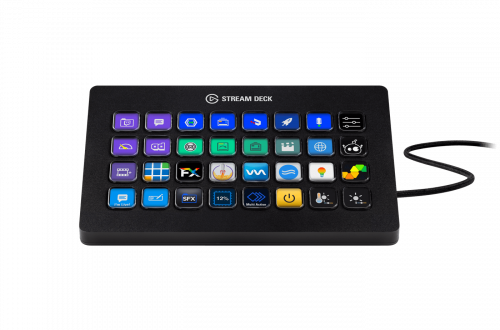 Comando ELGATO Stream Deck XL (PC - USB) Elgato - Gravadores de vídeo digitais - 32 teclas, lcd personalizáveis, usb, pc