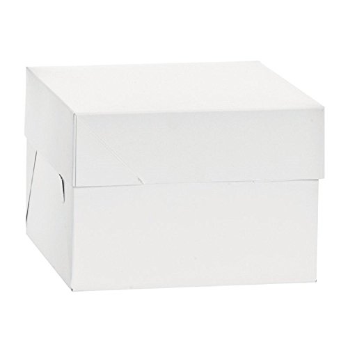 Caixa de Embalar para Torta DECORA (50.5 x 50.5 x 50 cm) Decora - Caixas de padaria - torta, decorativa, cartão resistente, fácil montagem