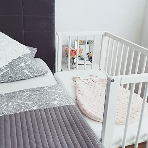 Berço de Pregos FILLIKID Cocon (Branco - Algodão) Fillikid - Móveis para bebês e crianças pequenas - berço, algodão, branco