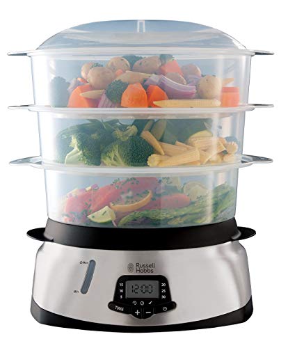 Máquina de Cozinha a Vapor RUSSELL HOBBS 23560-56 Russell Hobbs - Cozedores de alimentos a vapor - inox, 10.5 l, plástico