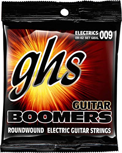 Ghs Guitar String Set Electric Xl 9-42 GHS - Acessórios para guitarra - ghs, corda guitarra eléctrica, 9-42, preto, aço inoxidável
