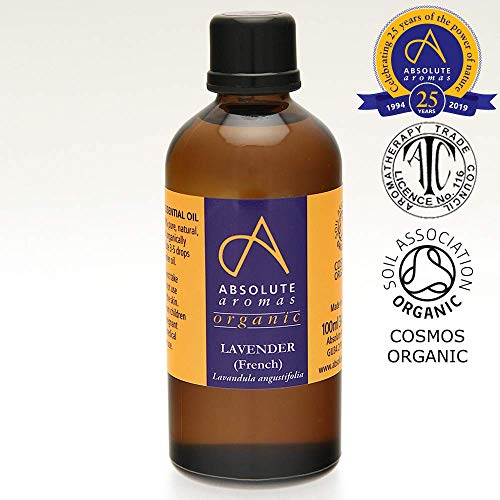 Óleo Essencial ABSOLUTE AROMAS LAVANDA FRANÇAISE ORGÂNICO (100 ml) Absolute Aromas - Óleo fragrante - óleo essencial, lavanda francesa, orgânico, 100 ml