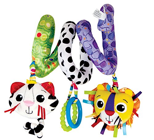Jogo Didático LAMAZE Spiral de Atividade (0.5 anos) LAMAZE - Brinquedos - expansível, macio, cores contrastantes, texturas, bonequinhos