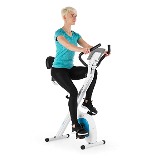 Bicicleta Estática CAPITAL SPORTS Azura Air CAPITAL SPORTS - Bicicletas de exercício - bicicleta estática, plegável, ação silenciosa, resistência magnética, monitor fitness, ajustável, peso máximo, corpo em metal