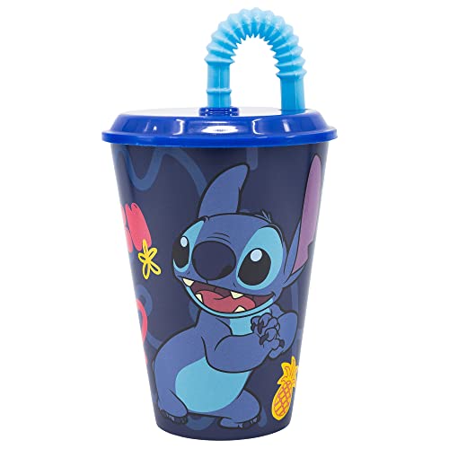 Garrafa de Água DISNEY Stitch (430 ml) Stor - Porta-alimentos e bebidas - garrafa, água, disney, stitch, 430ml