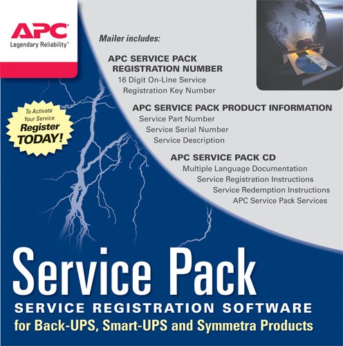 Serviço de manutenção APC Extended Warranty Service Pack APC - Acessórios de computador - manutenção, peça substituível, apc, compatibilidade