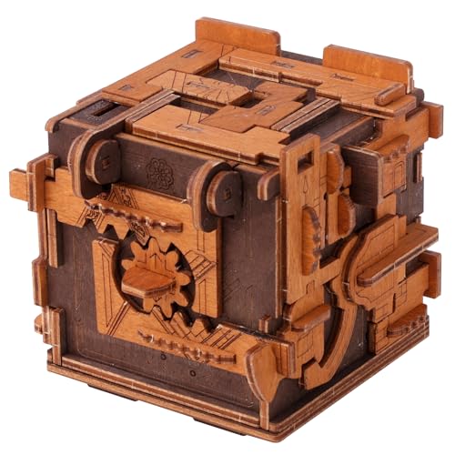 Jogo Didático WOODEN CITY Escape Room Puzzle Box Mobimods - Quebra-cabeças - jogo didático, puzzle box, escape room