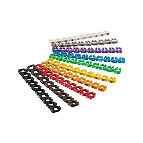 Organizador de Cabos GOOBAY (Preto - 30 cm) Goobay - Marcadores de identificação de fios e cabos - organizador, cabos, 30 cm