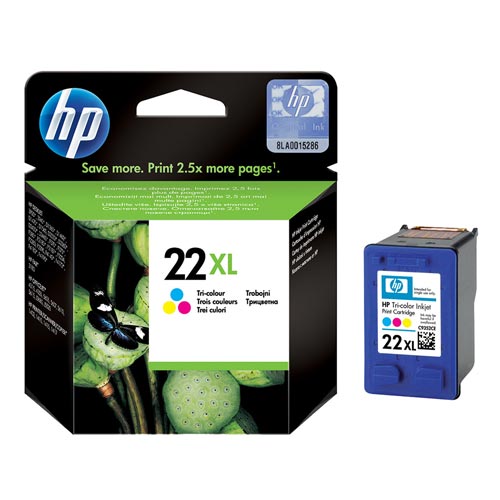 Tinteiro HP 22XL Original Ciano, Magenta, Amarelo 1 peça(s) HP - Cartuchos de toner e jato de tinta - ciano, magenta, amarelo
