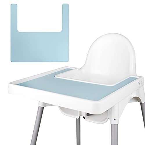 Manta de Alimentação Individual para Cadeira Alta Azul Claro Lomgwumy - Móveis para bebês e crianças pequenas - individual, cadeira alta, azul claro
